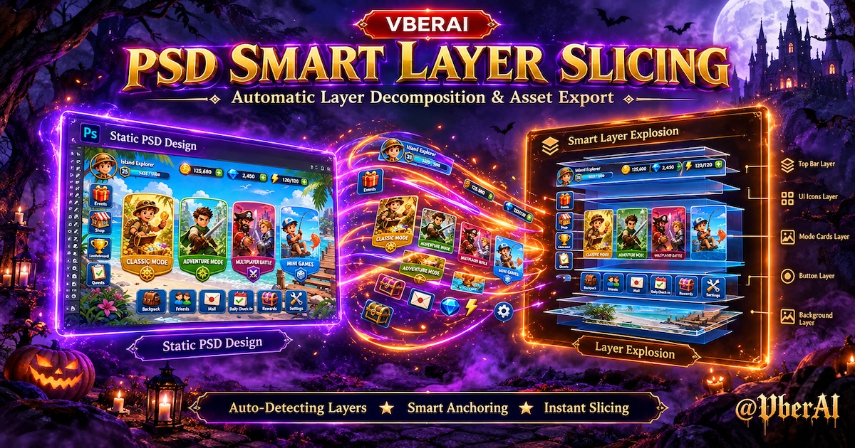 Desain UI Game: Alur Tradisional vs Seni AI + Pembagian VberAI Studio