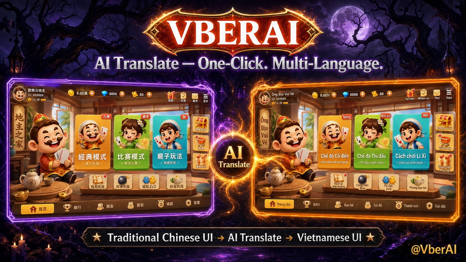 Overflow Locale UI Game: Headroom Desain dan QA Ekspor Terjemahan VberAI Studio